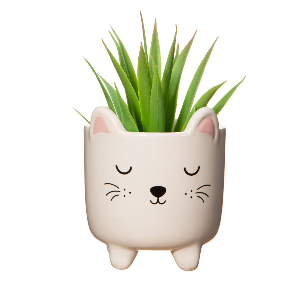 Sass & Belle Mini Cat Planter On Legs