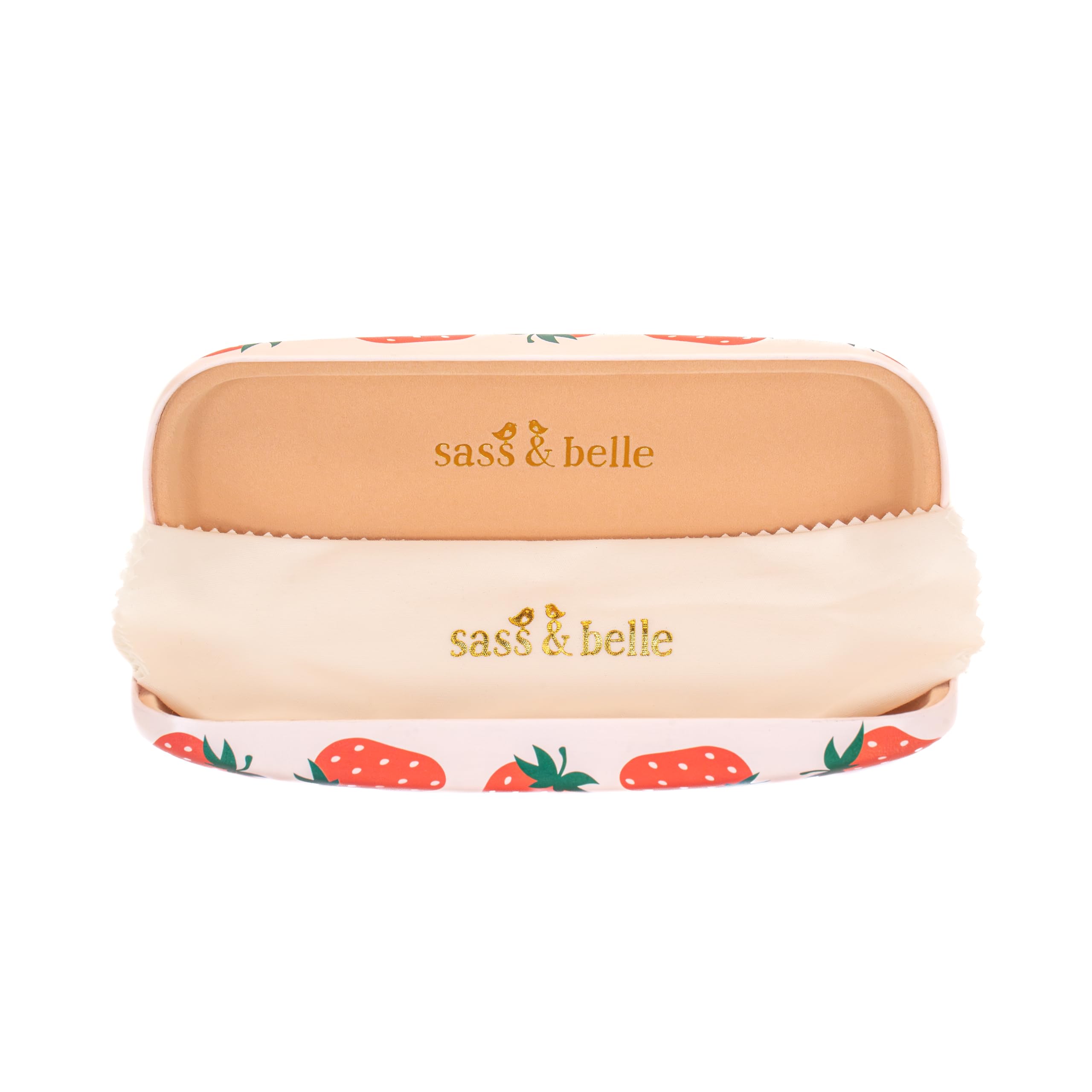 Sass & Belle Cherry/Capybara/Croissant/Strawberry Glasses Case