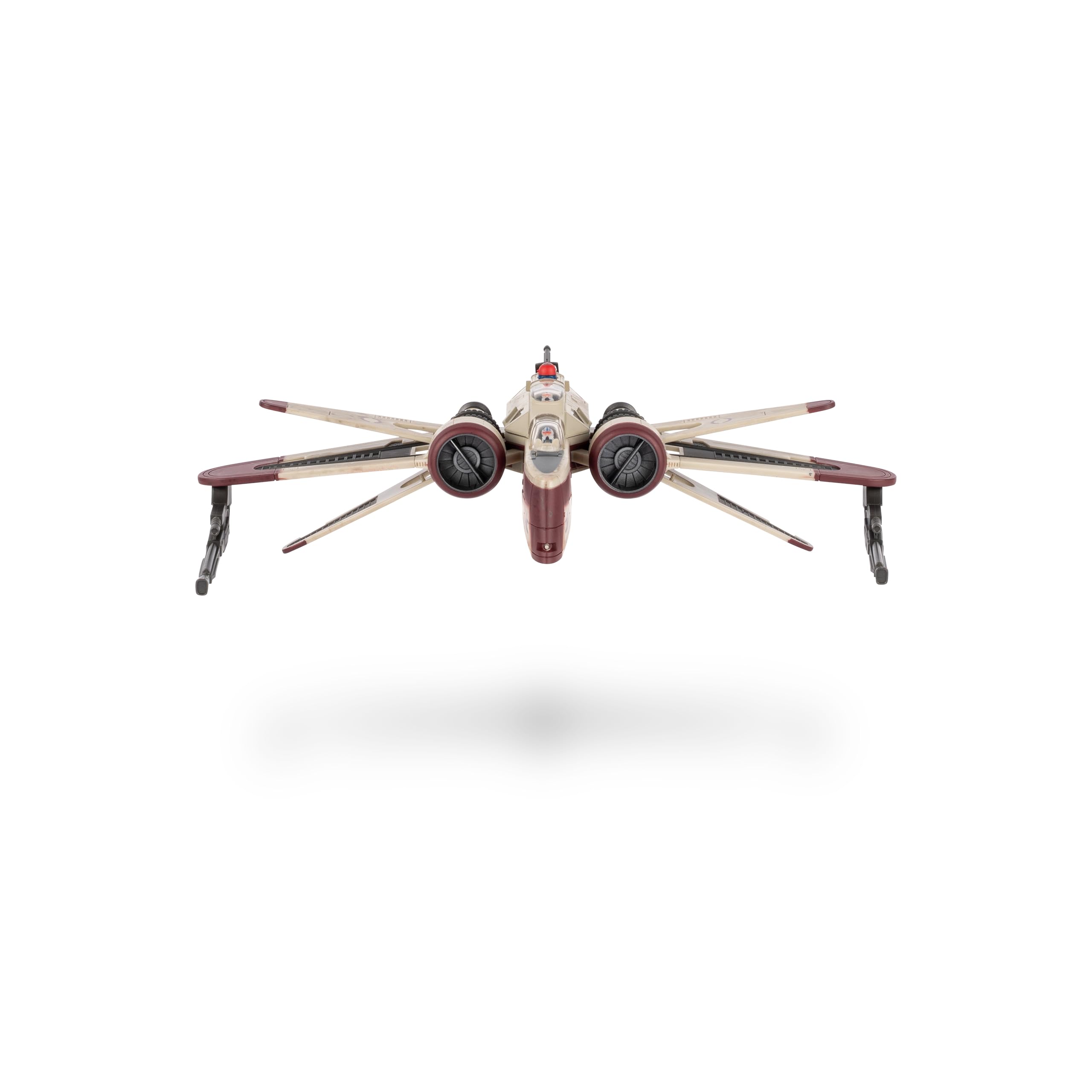 Jazwares Star Wars Micro Galaxy Squadron ARC-170 Starfighter - 8-Inch Vehicle with Three 1-Inch Micro Figure Accessories