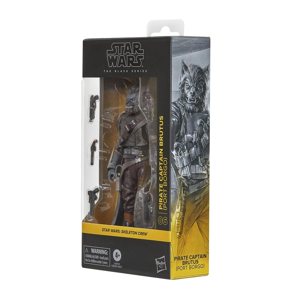 Hasbro Star Wars The Black Series Pirate Captain Brutus (Port Borgo) Skeleton Crew 15-cm Action Figure
