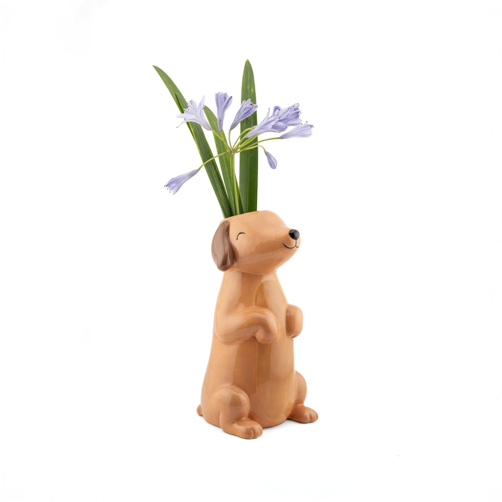Sass & Belle Sausage Dog Vase
