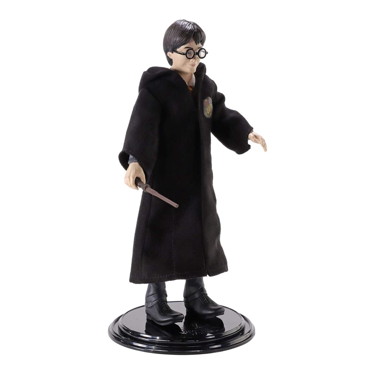 The Noble Collection Harry Potter Bendyfigs Harry Potter - 7.5in (19cm) Noble Toys HP Bendable Figure Posable Collectible Doll Figures With Stand