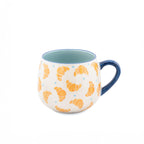 Sass & Belle Croissant Stamped Ceramic Mug