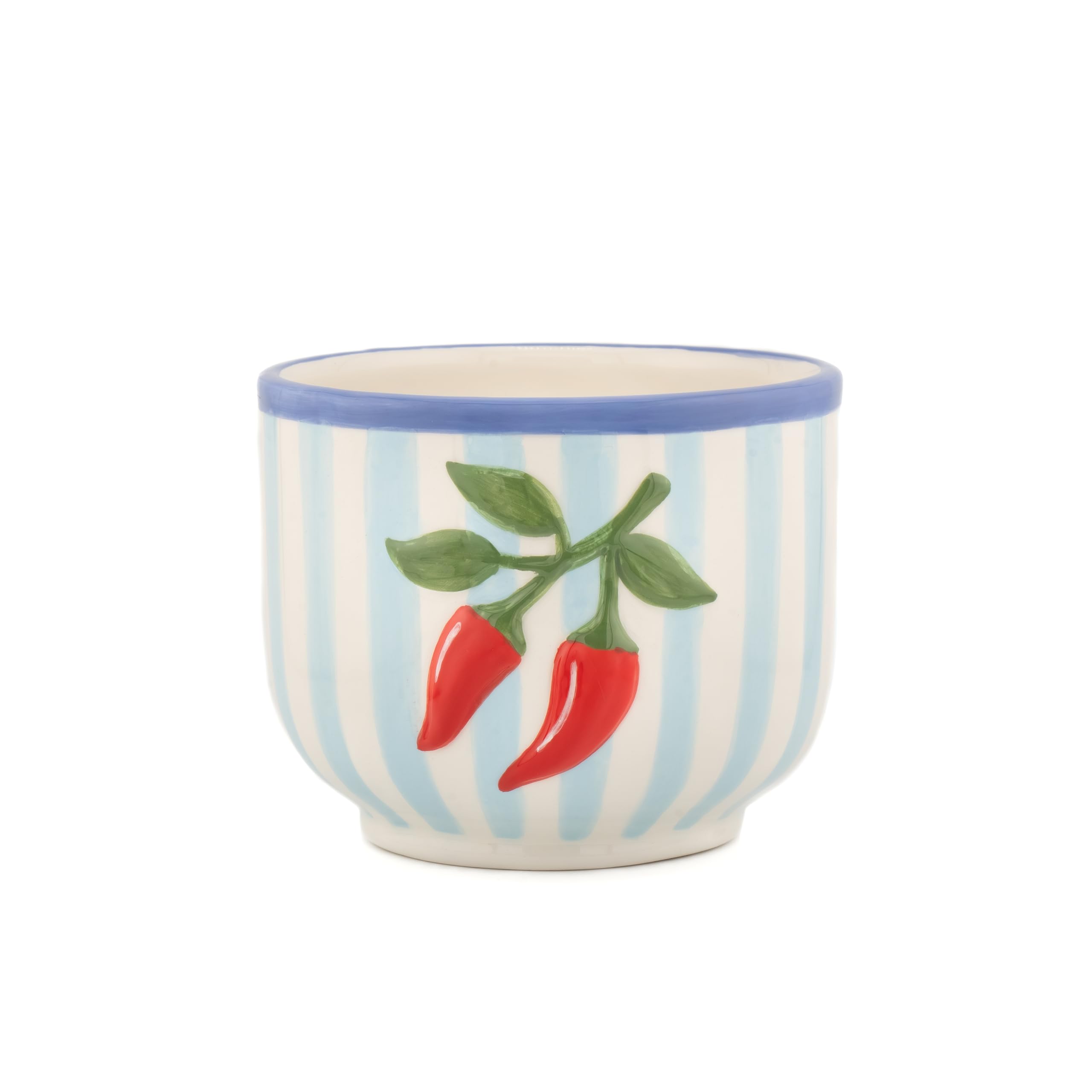Sass & Belle Hand painted Chilli Pepper Planter