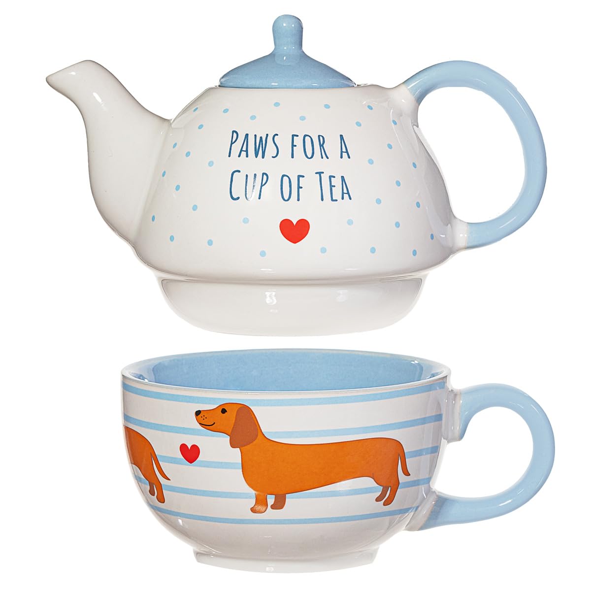 Sass & Belle Sausage Dog Tea for One