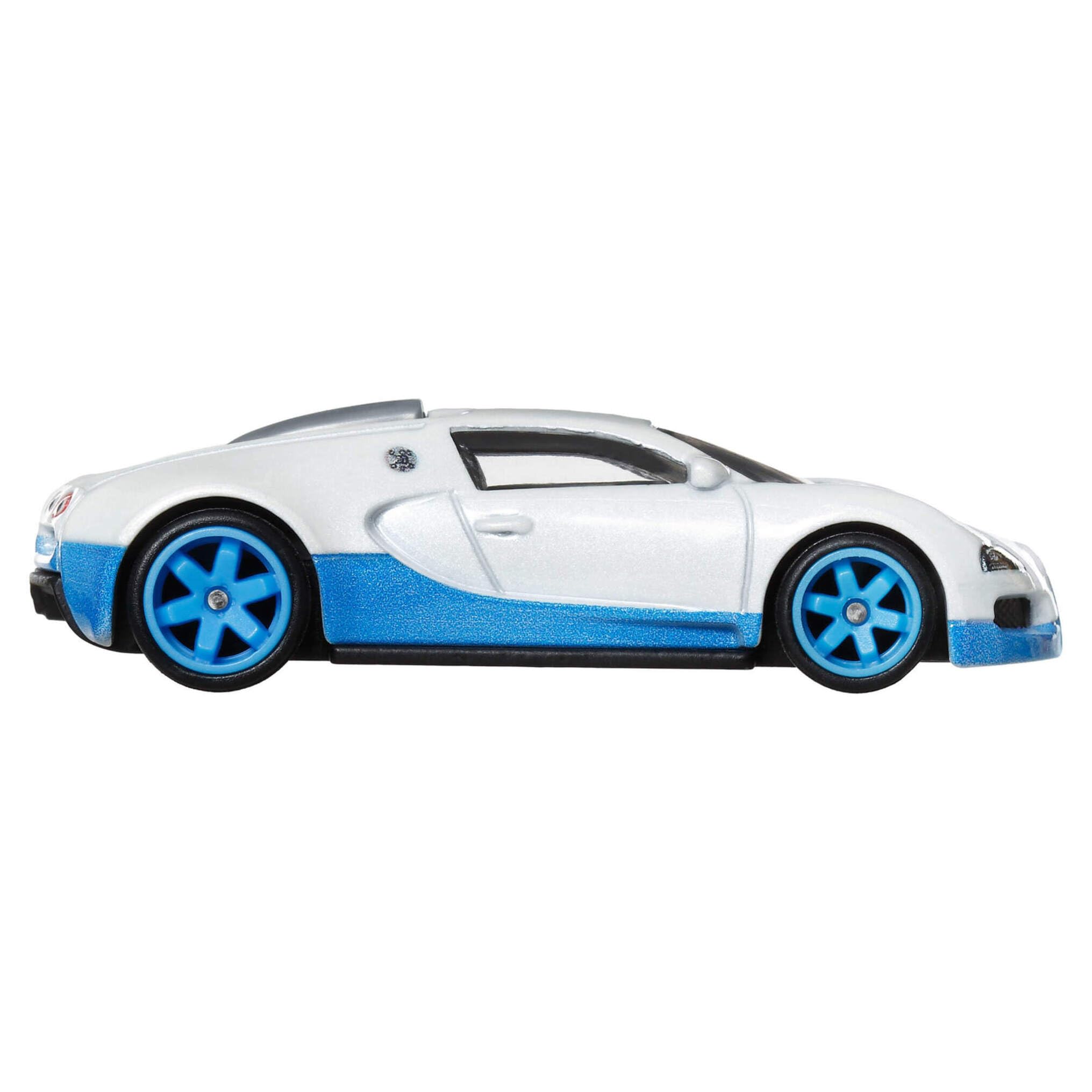 Mattel Hot Wheels Premium Bugatti Veyron, Car Culture Circuit Legends 1:64 Scale Vehicles,