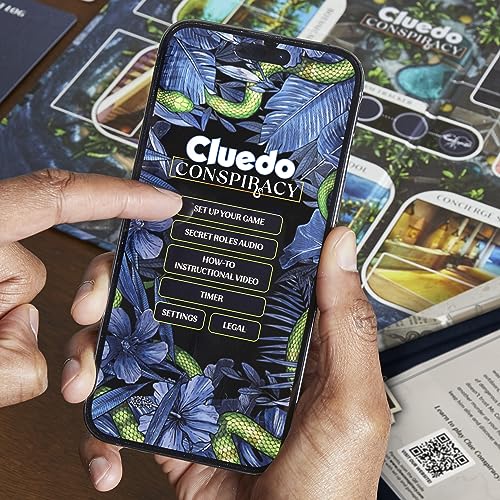 Cluedo Conspiracy Board Game – Bluffing & Secret Roles