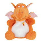 Zog Palm Pals Orange Dragon Soft Toy – 13cm