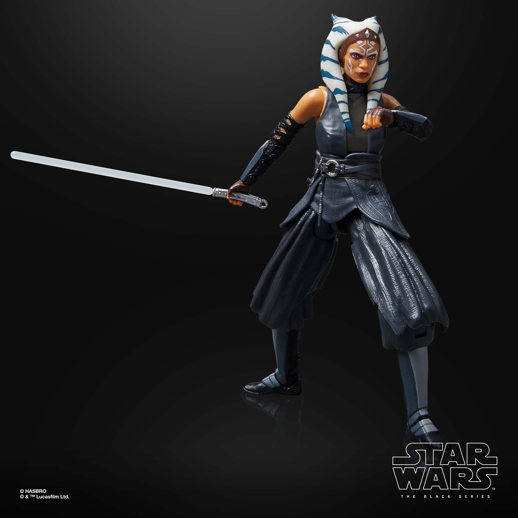 Hasbro Star Wars The Black Series Ahsoka Tano, Ahsoka 6-Inch Action Figures