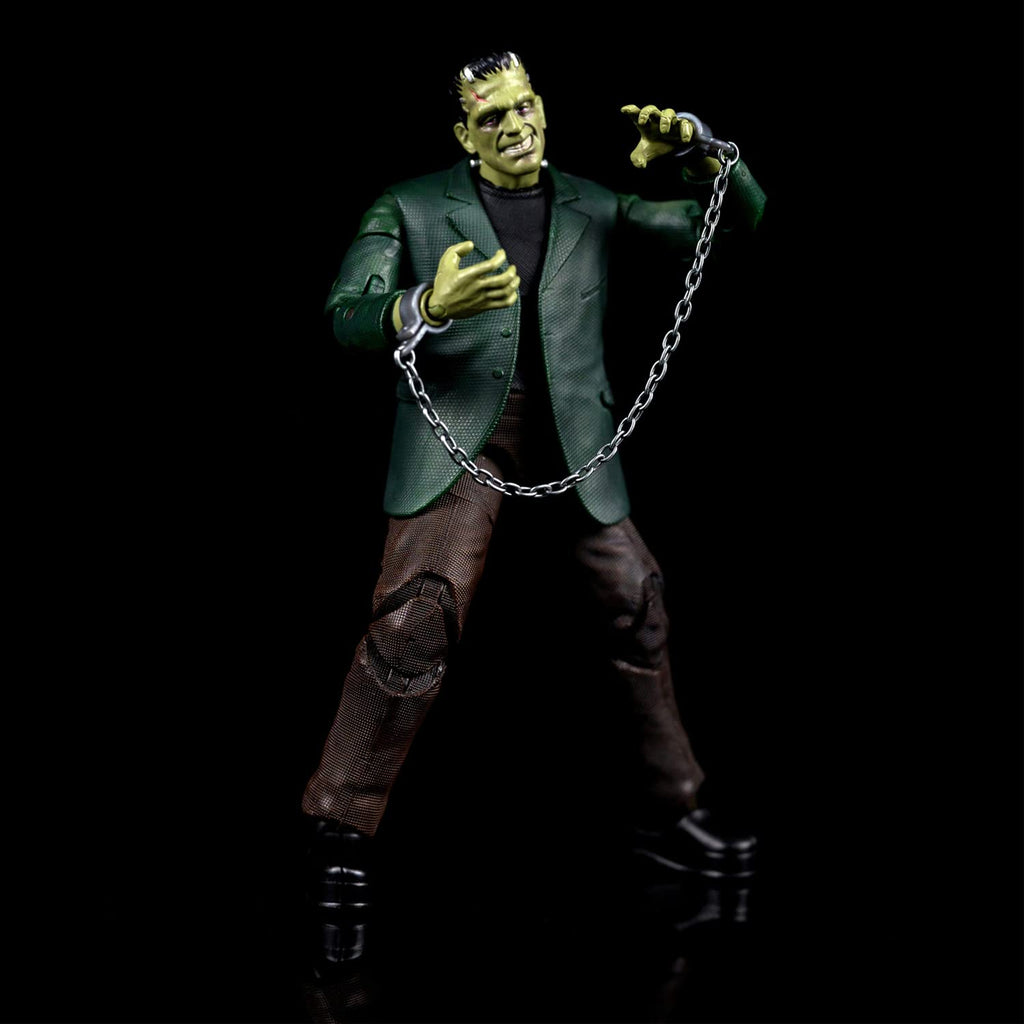 Jada Universal Monsters Frankenstein 6” Deluxe Collector Figure, Black, One Size