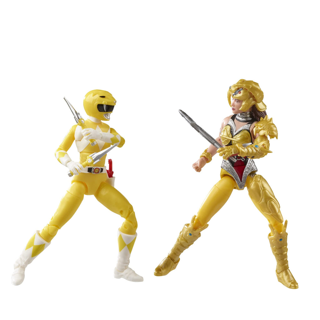 Hasbro Power Rangers Lightning Collection Mighty Morphin Yellow Ranger Vs. Scorpina 2-Pack
