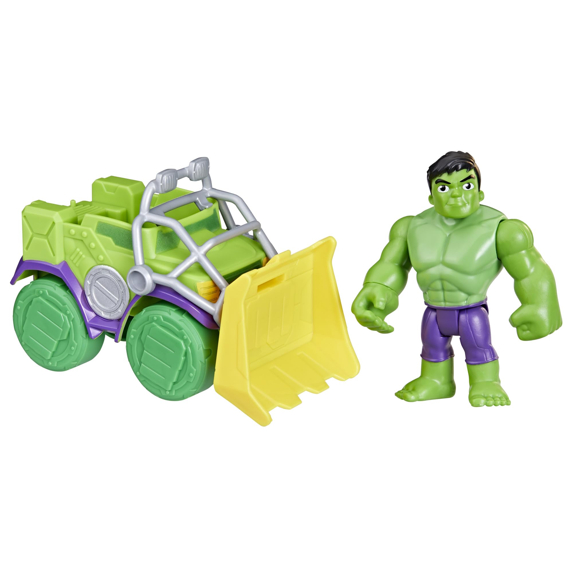 Hasbro Spidey And His Amazing Friends Marvel Hulk Smash Truck Set Action Figure