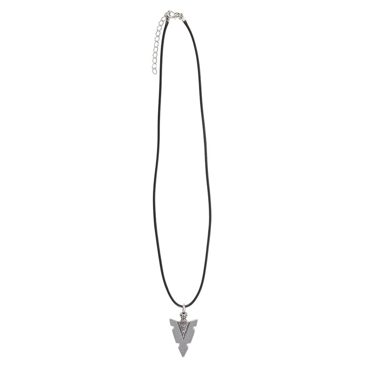 Arrowhead of Strength Viking Cord Necklace