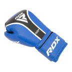 RDX Aura Plus T-17 Boxing Gloves Red, Blue, Gold RDX