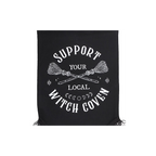 Support Your Local Witch Coven Hanging Fabric Banner