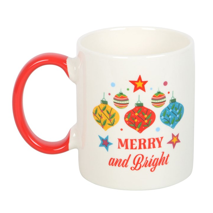 Merry and Bright Bauble Mug