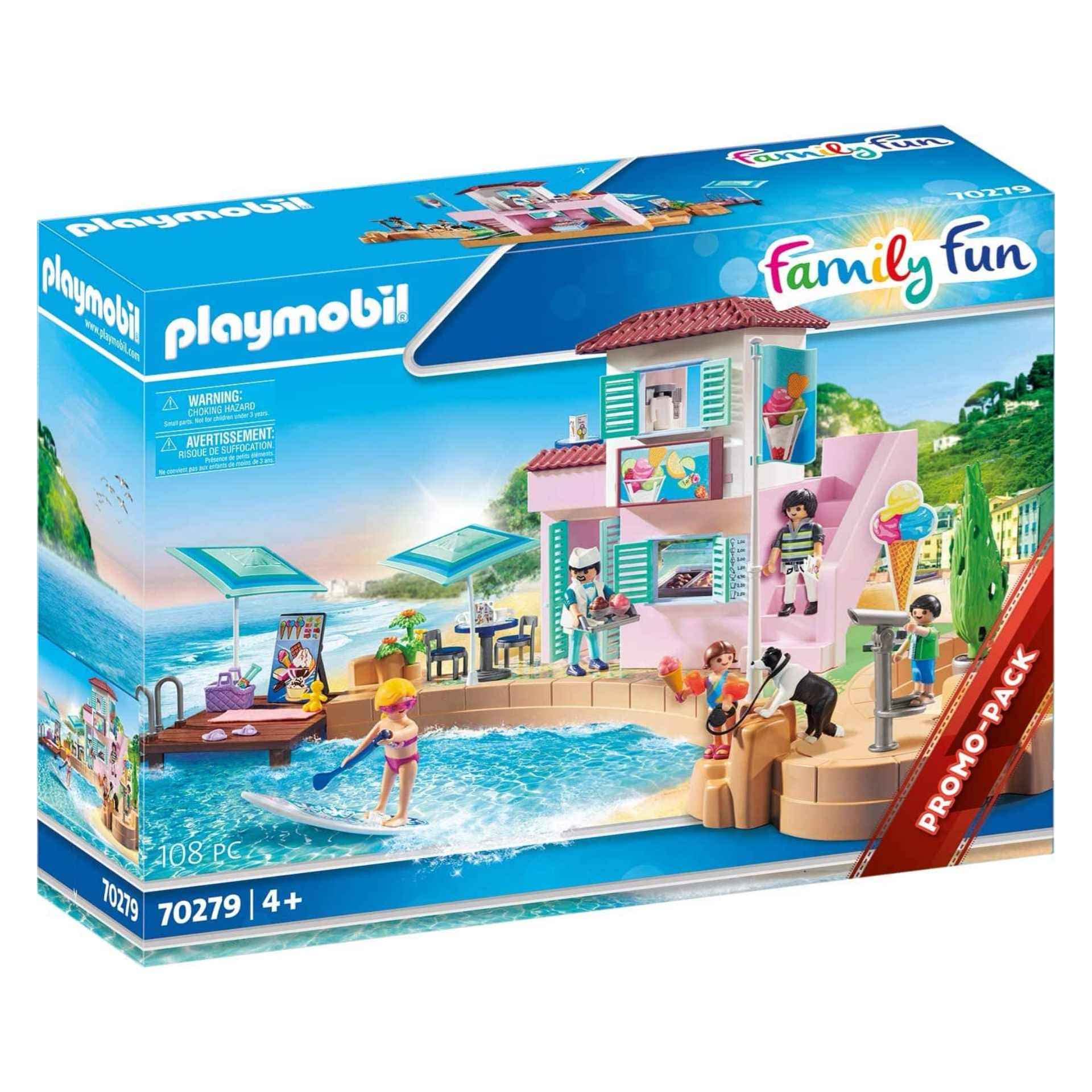 Playmobil Waterfront Ice Cream Shop 70279 Playmobil