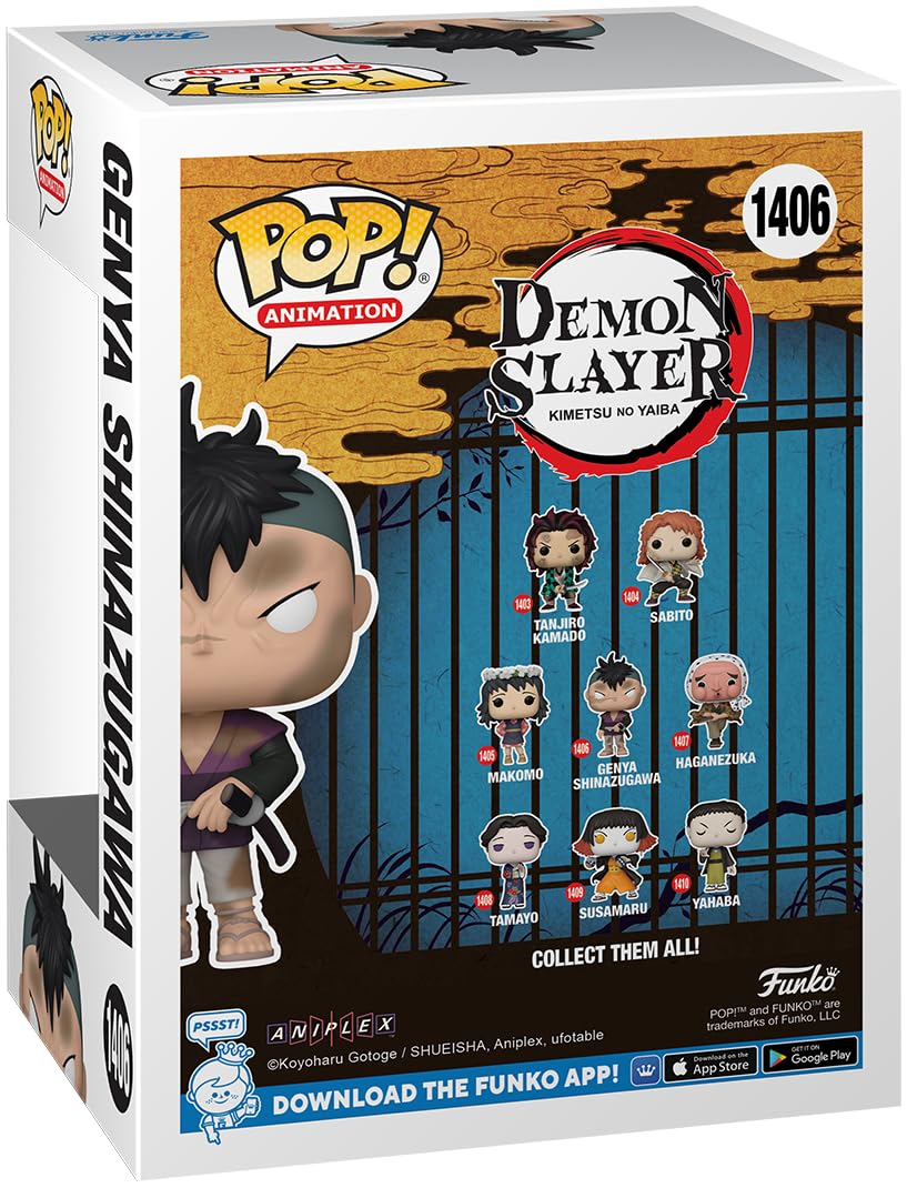 Funko Pop! Demon Slayer- Genya Shinazugawa 1406 Funko