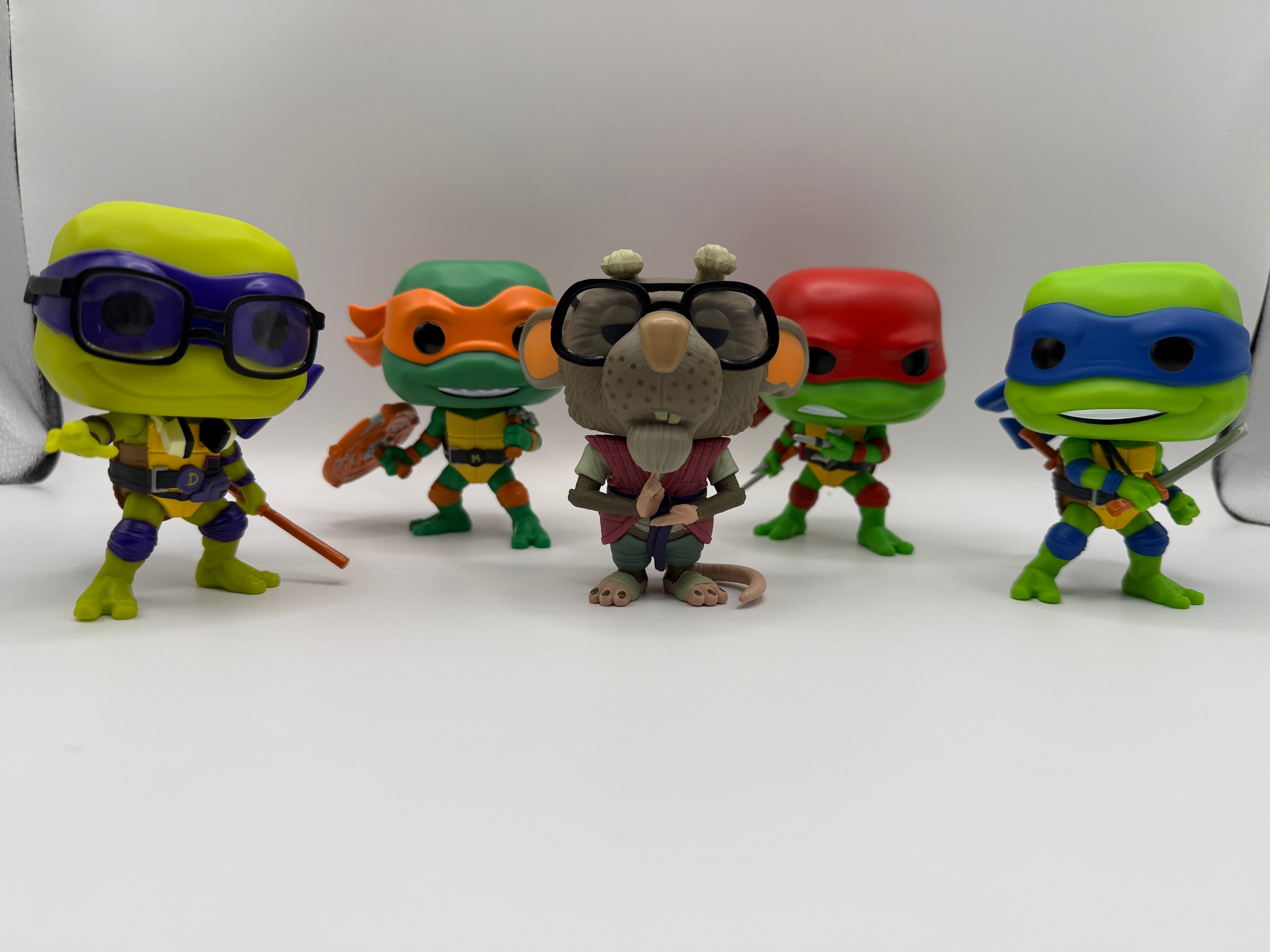 Funko Pop! Teenage Mutant Ninja Turtles- Mutant Mayhem bundle set of 5