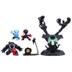 Hasbro Marvel Spider-Man & Miles Morales vs Venom Stunt Squad Figure + Accessories Hasbro