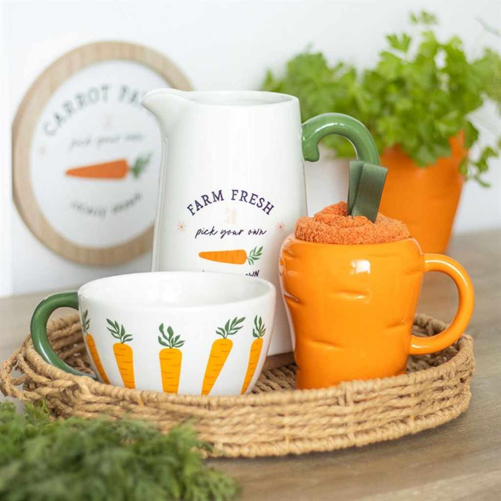 Carrot Shaped Mug and Socks Set Something Different