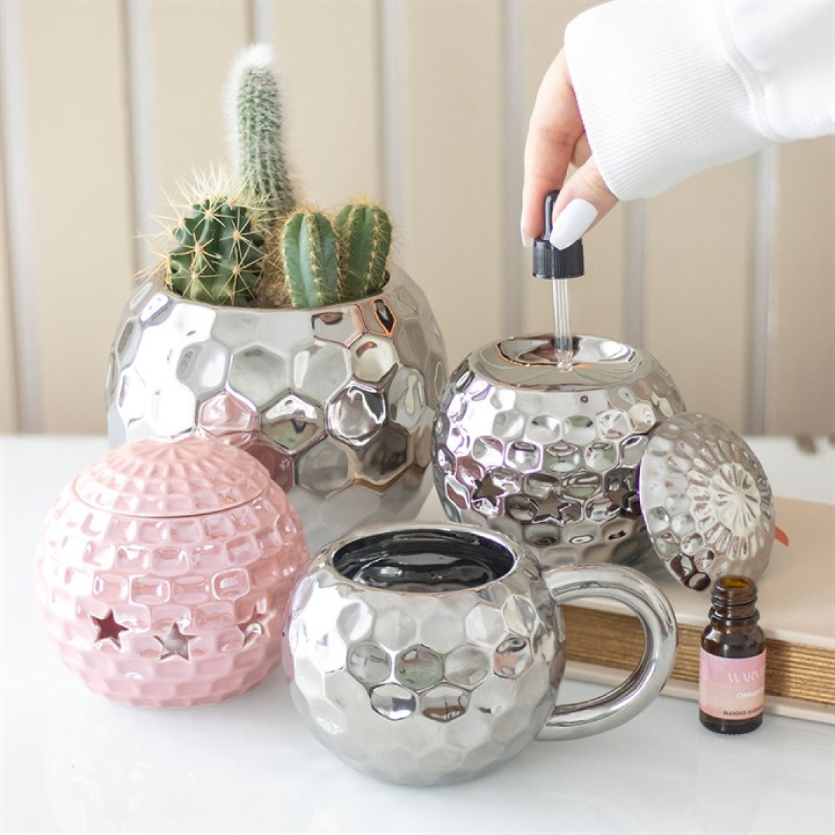 Pink Disco Ball Oil Burner Something Different