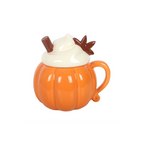 Pumpkin Cream Lidded Oil Burner and Wax Warmer