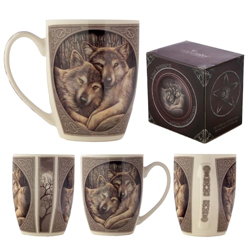 Puckator Lisa Parker Loyal Companions Wolf Porcelain Mug Puckator