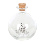 Glass Spell Jar 10cm with Recipe Booklet