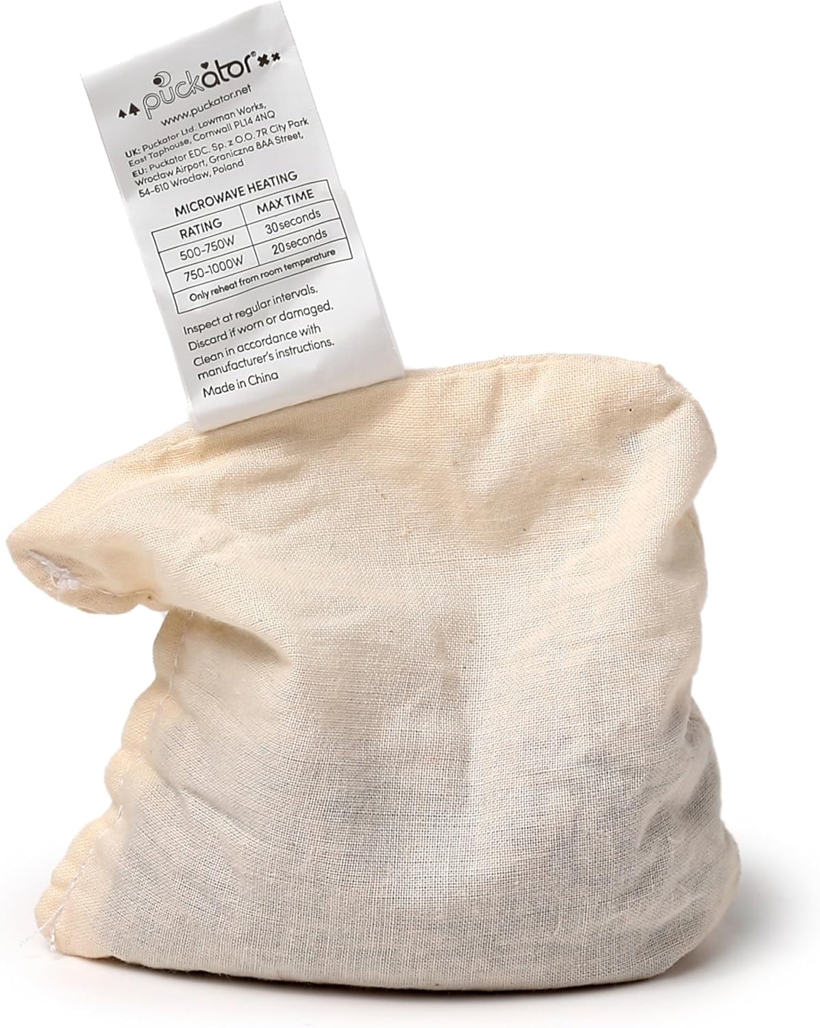 Puckator Bat Snuggables Microwavable Plush Lavender & Wheat Heat Pack Puckator