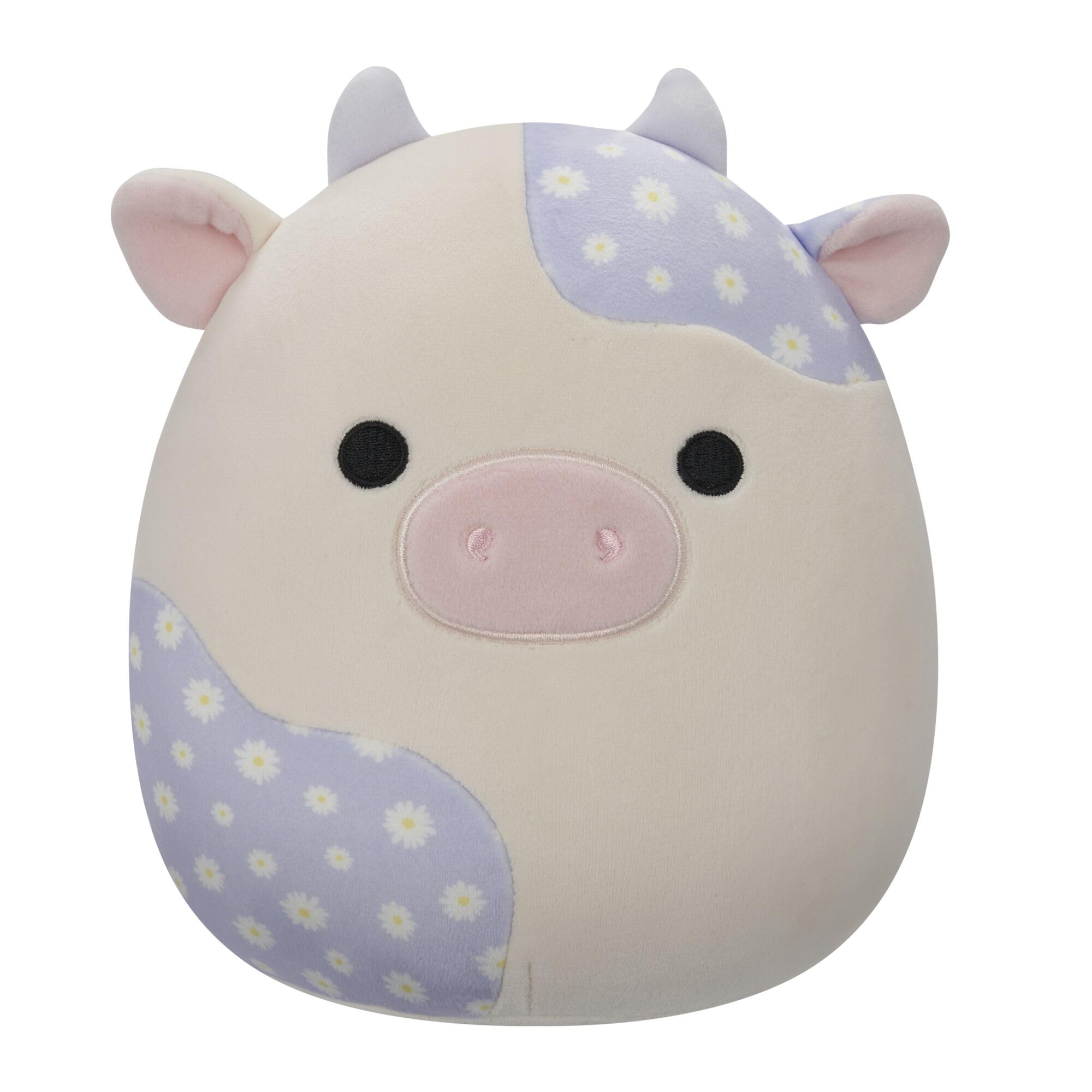 Jazwares Squishmallows Original 7.5-Inch Liesel the Lavender Floral Print Cow/Aimee the Easter Chick