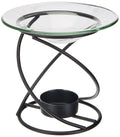 Puckator – Eden Black Thin Metal Spiral Oil &amp; Wax Melt Burner