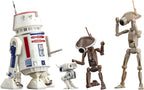 Hasbro Black Series Star Wars The Black Series R5-D4, BD-72 & Pit Droids, The Mandalorian Collectible 15-cm Action Figure 4-Pack
