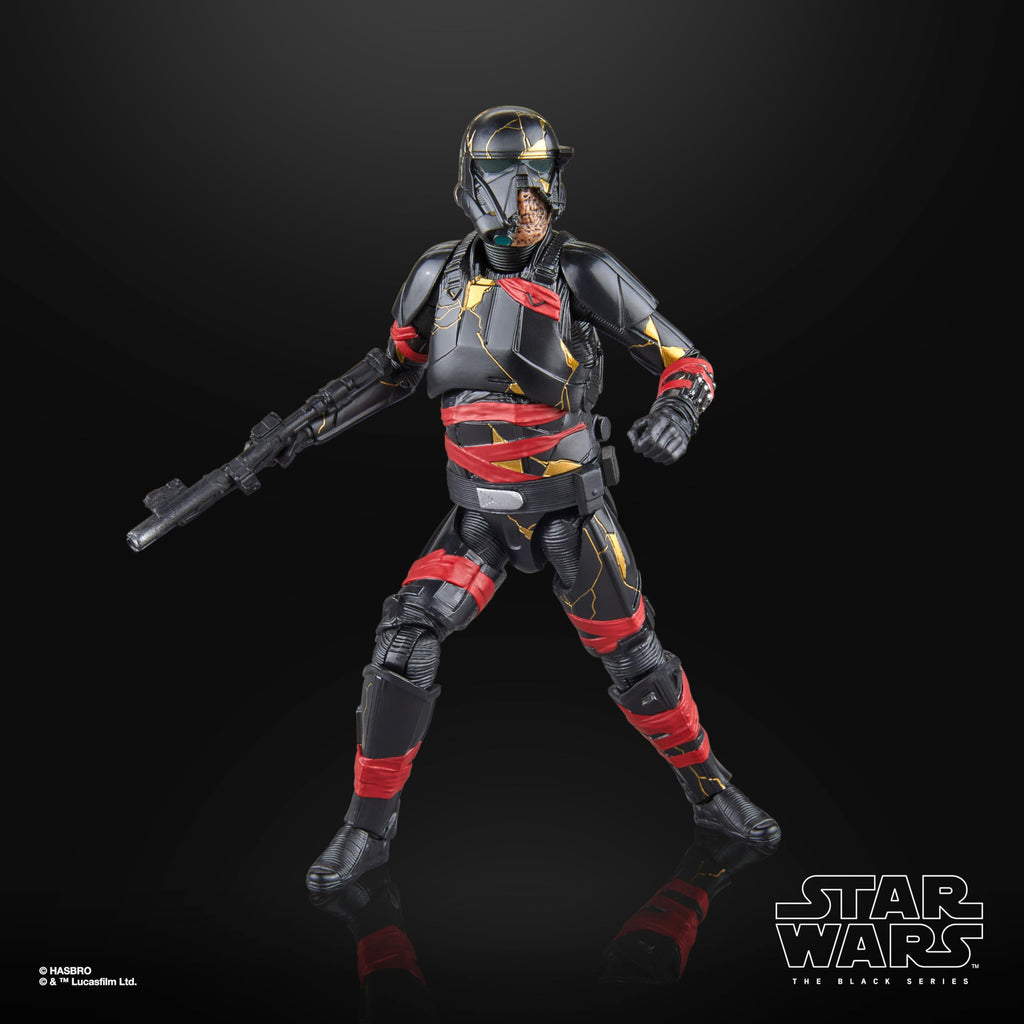 Hasbro Star Wars The Black Series Night Trooper, Ahsoka Premium Collectible 15-cm Action Figure