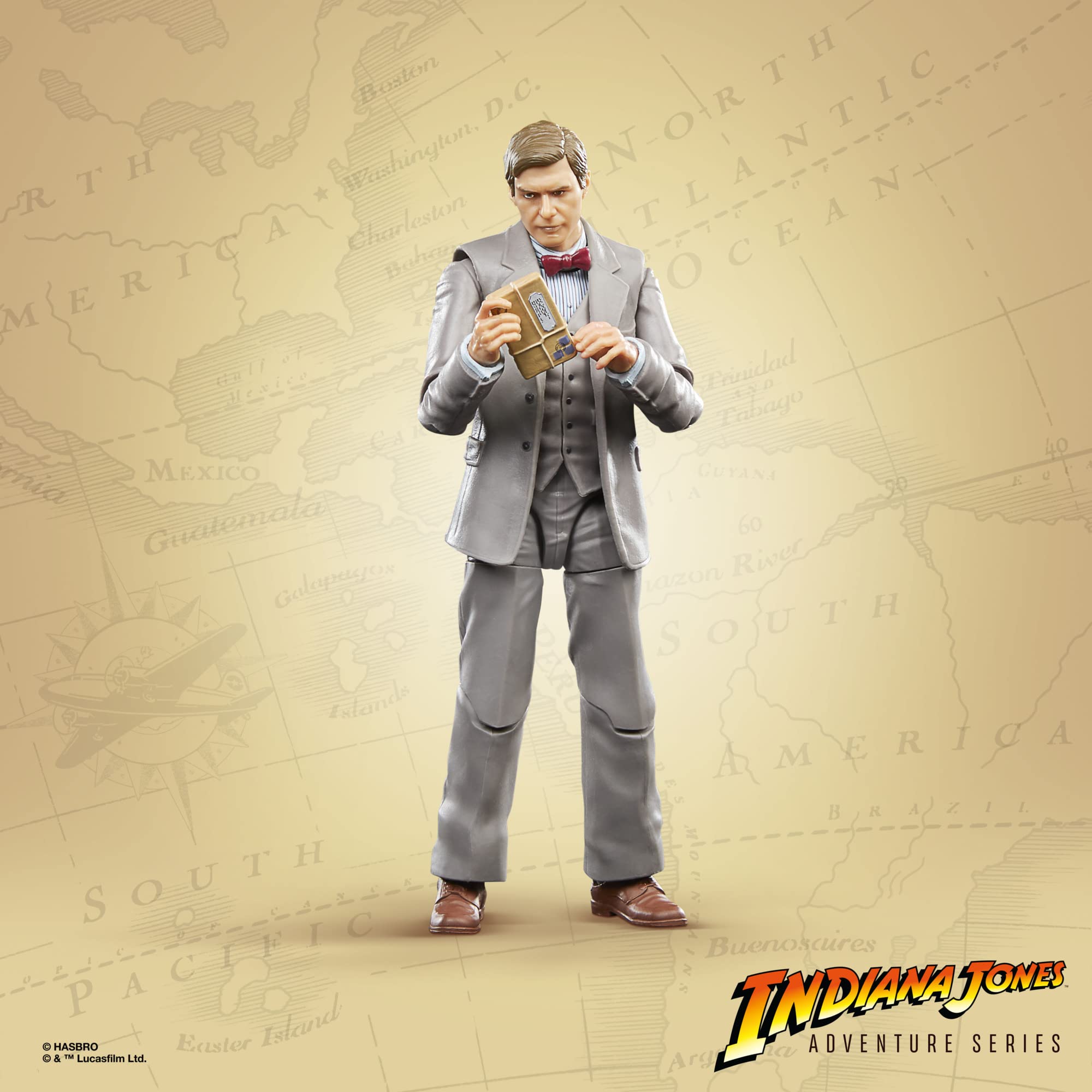 Hasbro Indiana Jones and the Last Crusade Adventure Series (Professor), 15-cm Action Figures