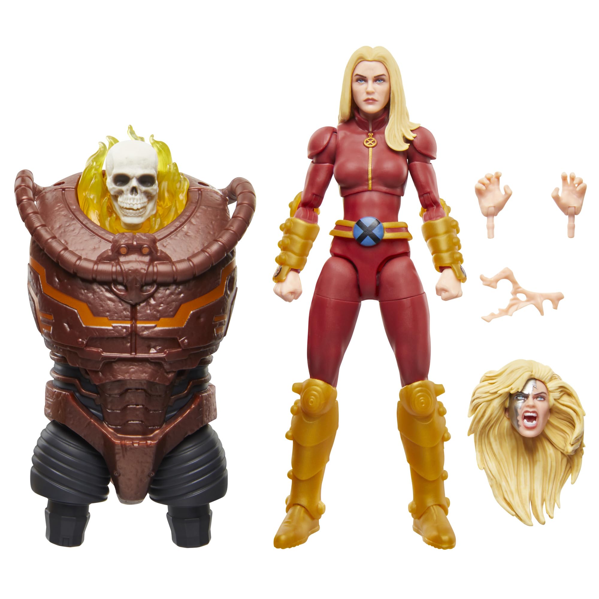 Hasbro Marvel Legends Series Marrow/Husk/Wolverine Comics Action Figure