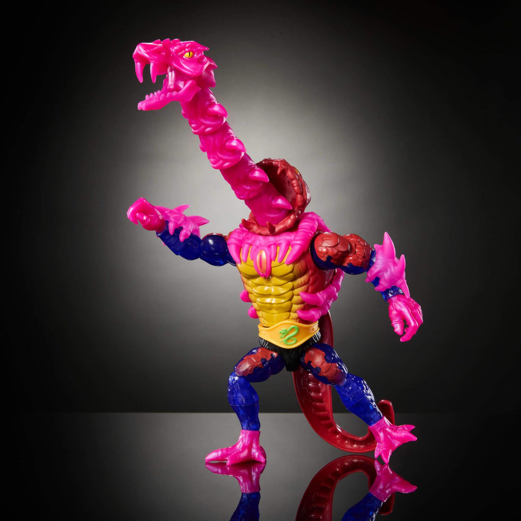 Mattel Masters of the Universe Origins Turtles of Grayskull Rattlor Reptile Wars Posable Action Figure