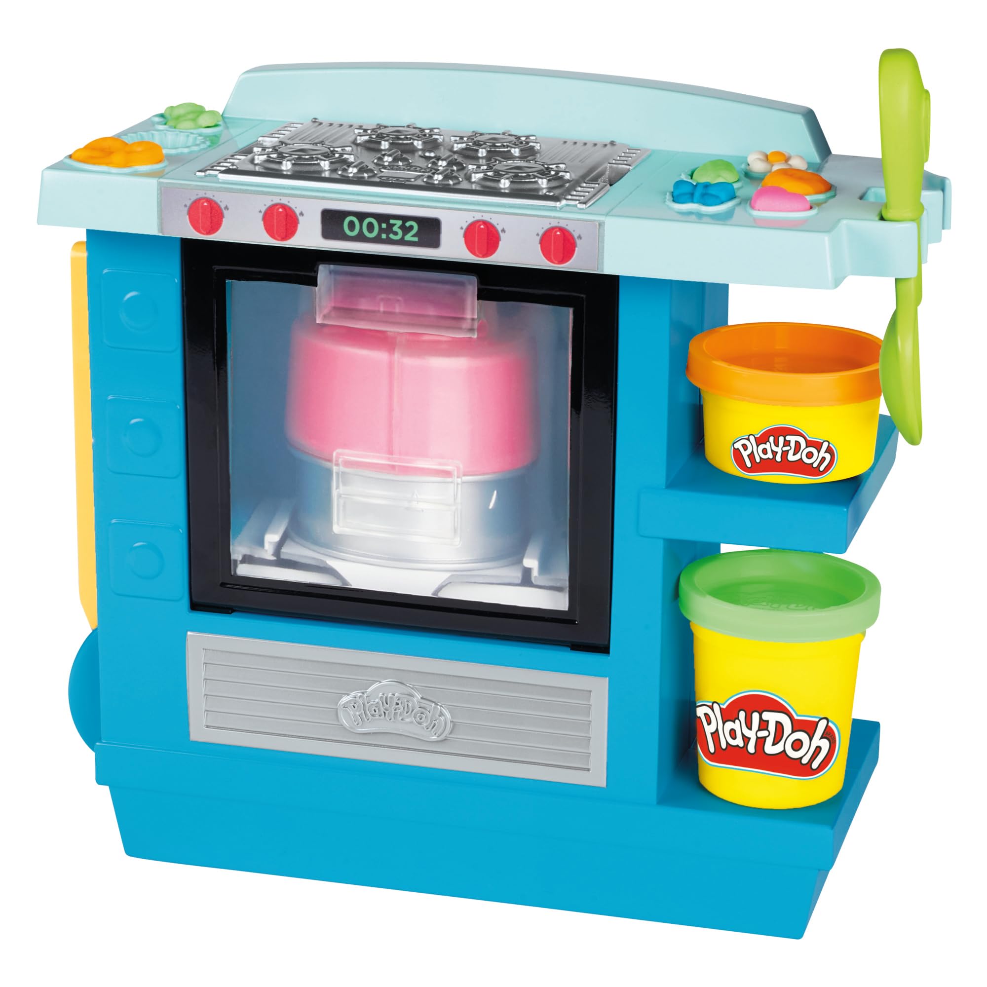 Hasbro Play-Doh Kitchen Creations Rising Cake Oven Playset with 5 Cans