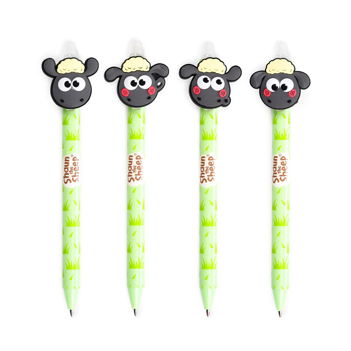 Shaun the Sheep Erasable Gel Pens – Set of 4