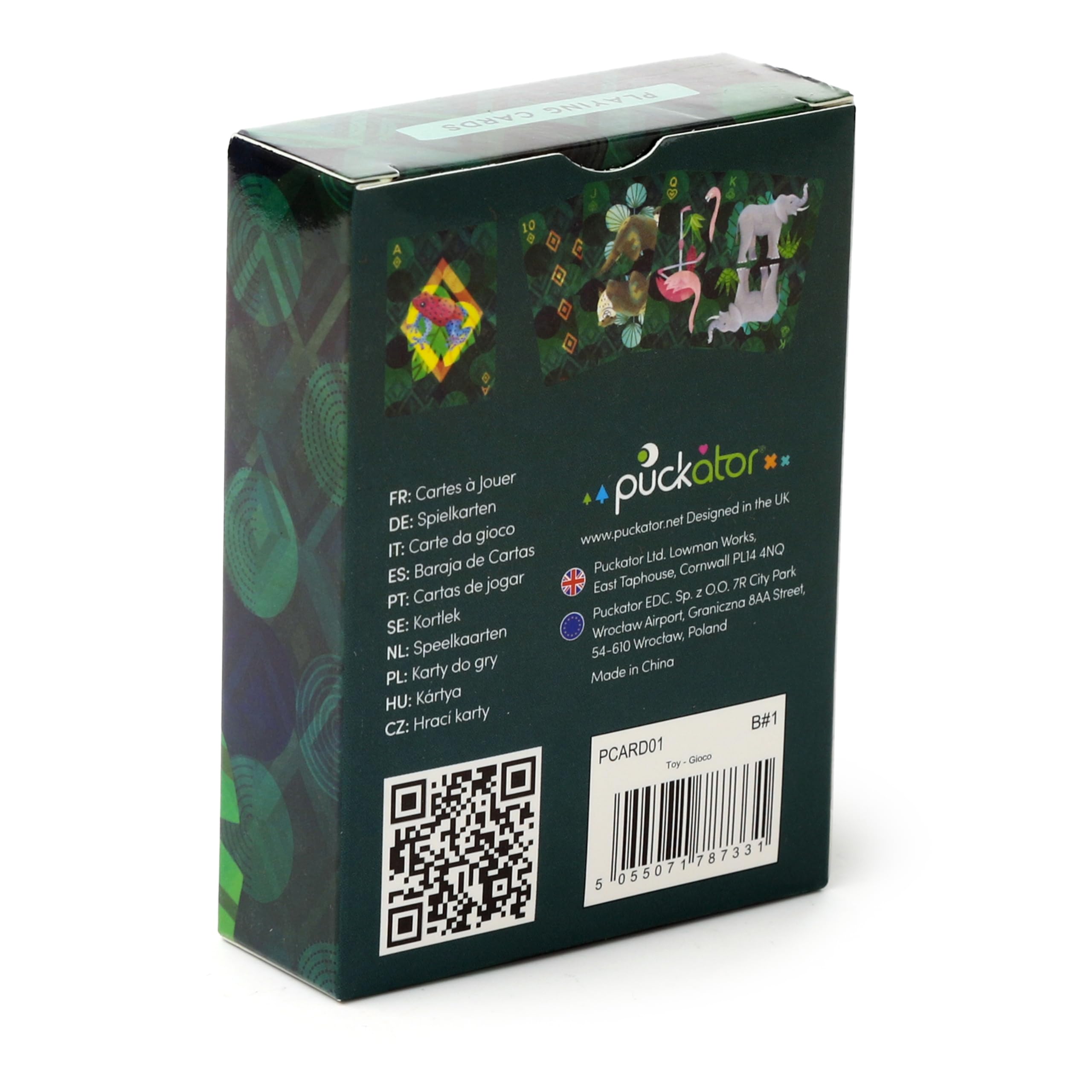 Animal Kingdom Standard Playing Card Deck