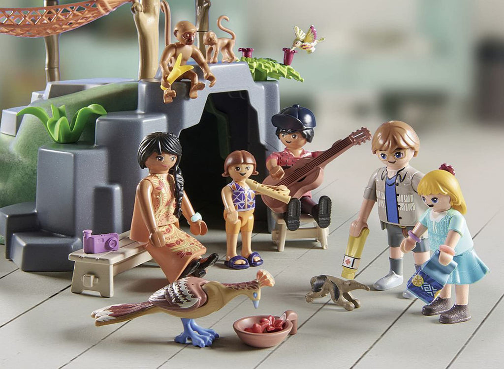 PLAYMOBIL Wiltopia Playsets – Rainforest Treehouse or Elephant at the Water Hole