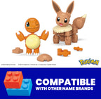 MEGA Pokémon – Poké Ball 2-Pack Building Set: Charmander & Eevee (40 Pieces)