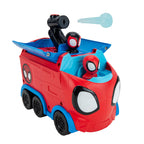 Jazwares Marvel Spidey and His Amazing Friends – Web Spinner Hauler 8-Inch 3-in-1 Transforming Vehicle