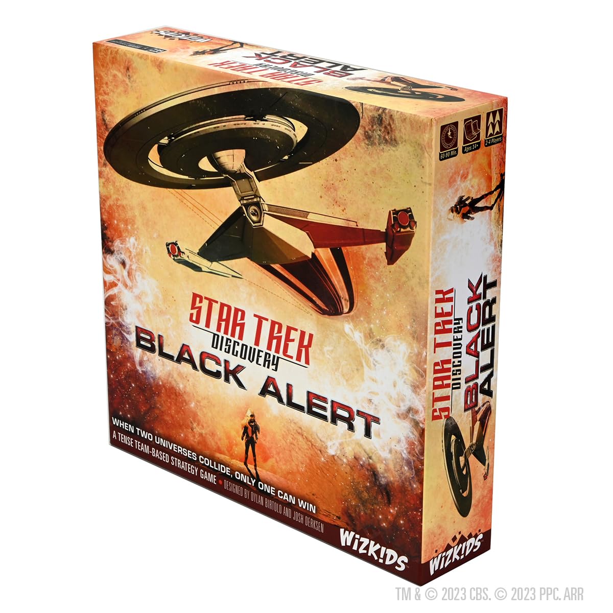 Wizkids Star Trek Discovery Black Alert Board Game