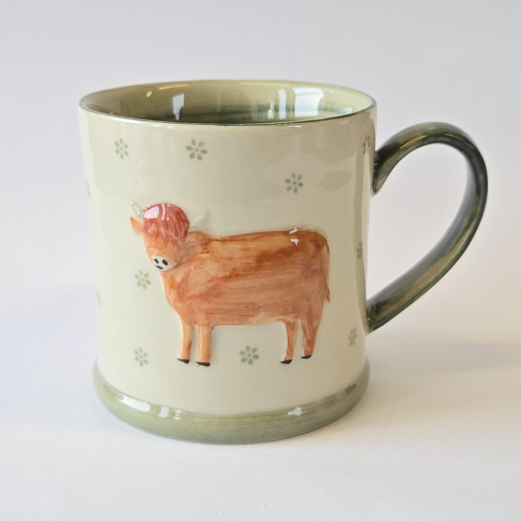 Sass & Belle Sheep/Highland Cow Motif Mug
