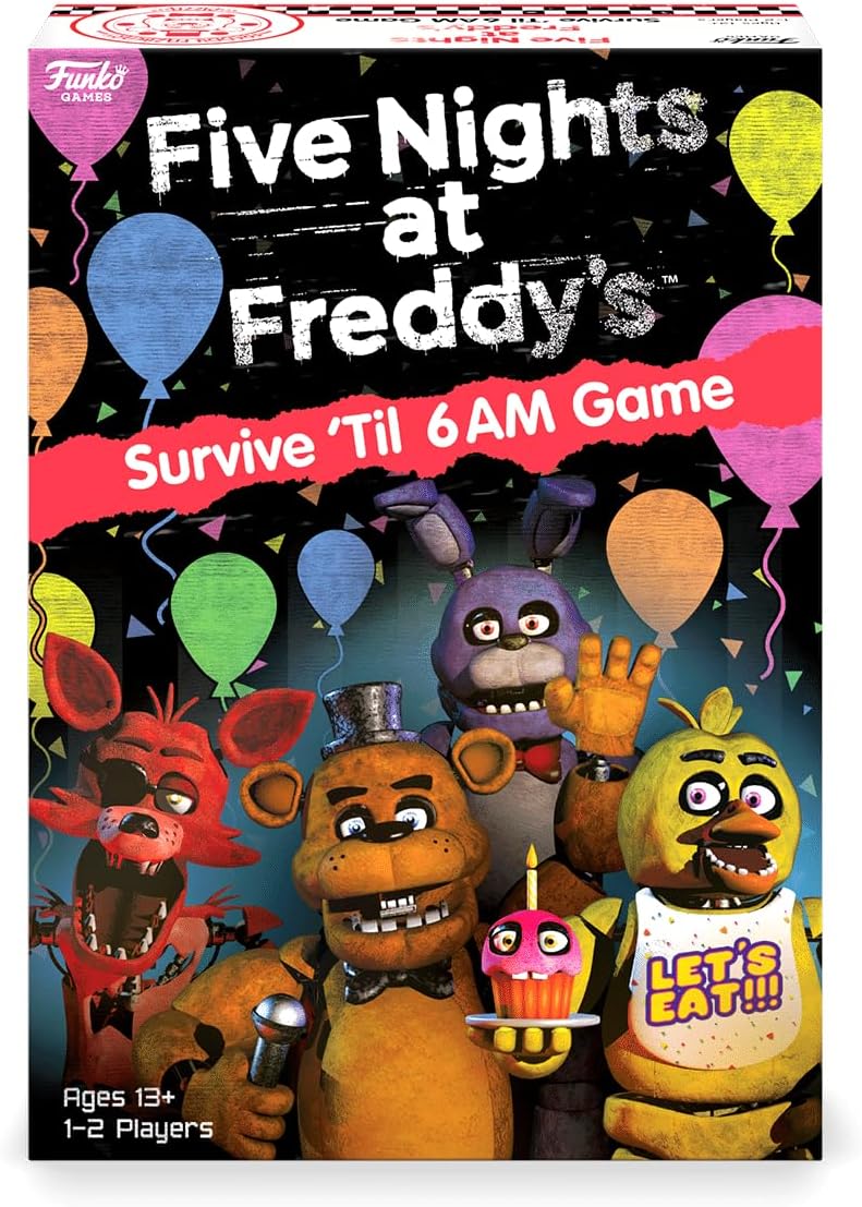 Funko Five Nights at Freddy’s  Survive 'til 6AM Board Game FUNKO GAMES