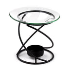 Eden Black Thin Metal Spiral Oil & Wax Melt Burner