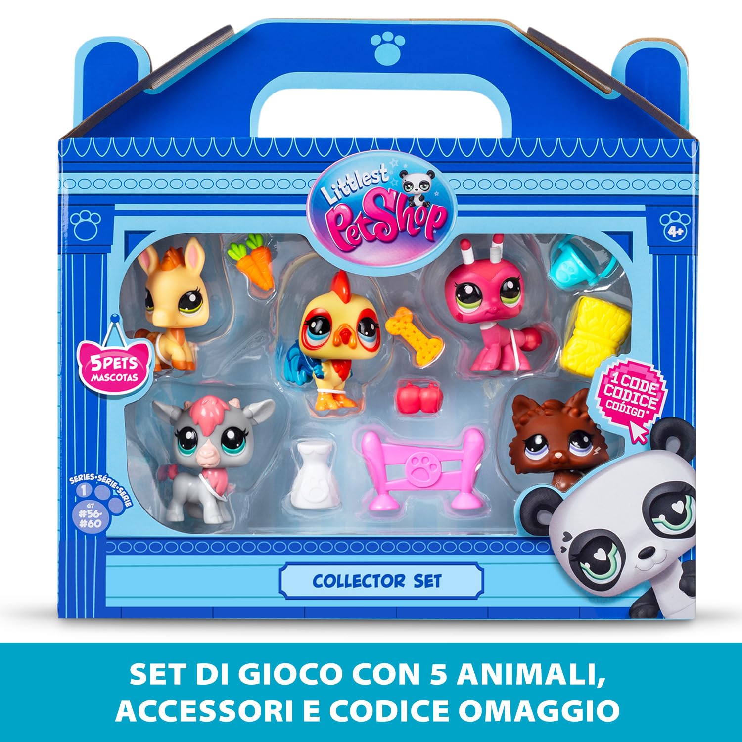 Bandai Littlest Pet Shop Collectors 5 Pack - Barnyard