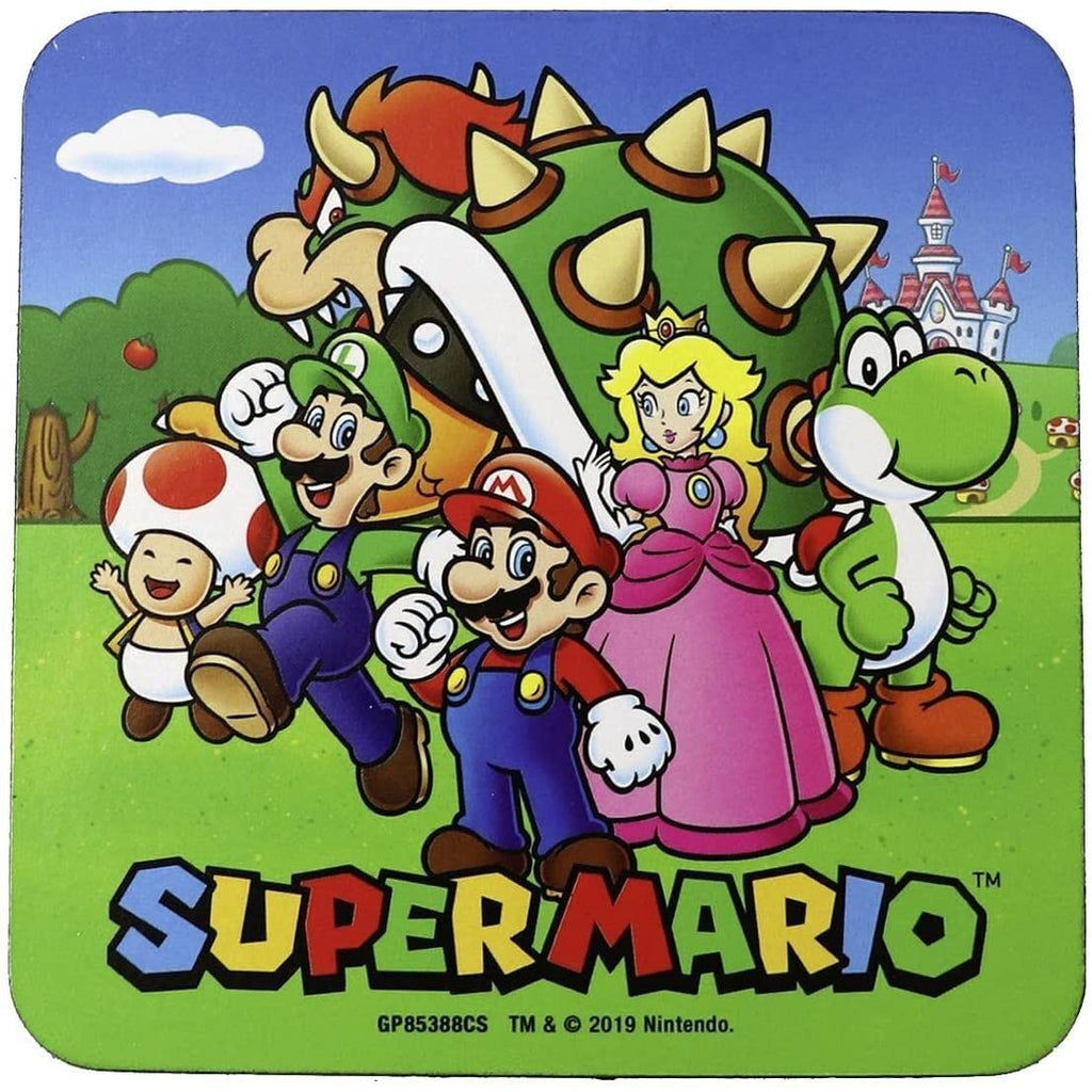 Super Mario Bumper Gift Set – Mug, Notebook, Coaster & Keyring