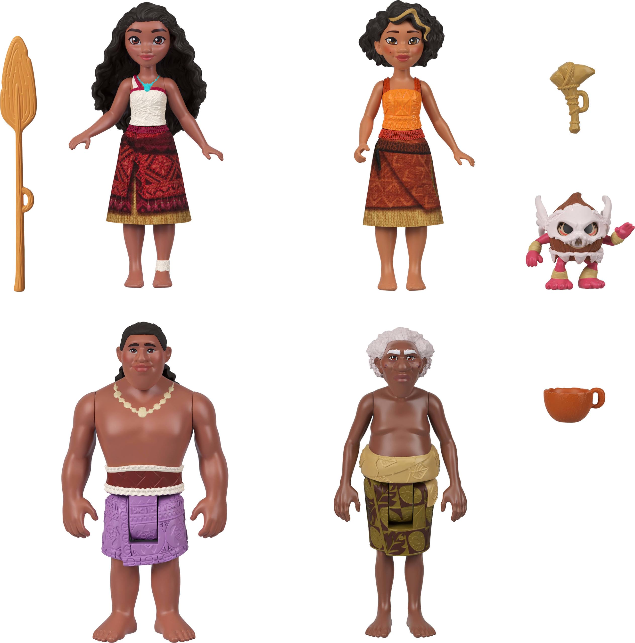 Mattel Disney Moana's Canoe Crew Playset